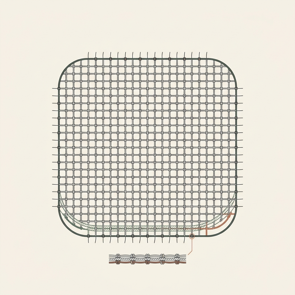 Illustrazione tecnica della base Lace